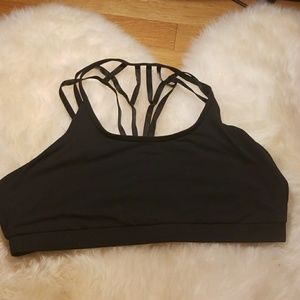 Fabletics Strappy Sports Bra Bralette
